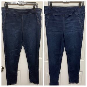 New York & Company pull on jeans bundle, size L.